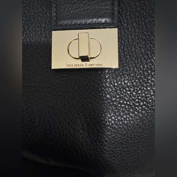Kate Spade Black Leather Shoulder Bag - Picture 3 of 8